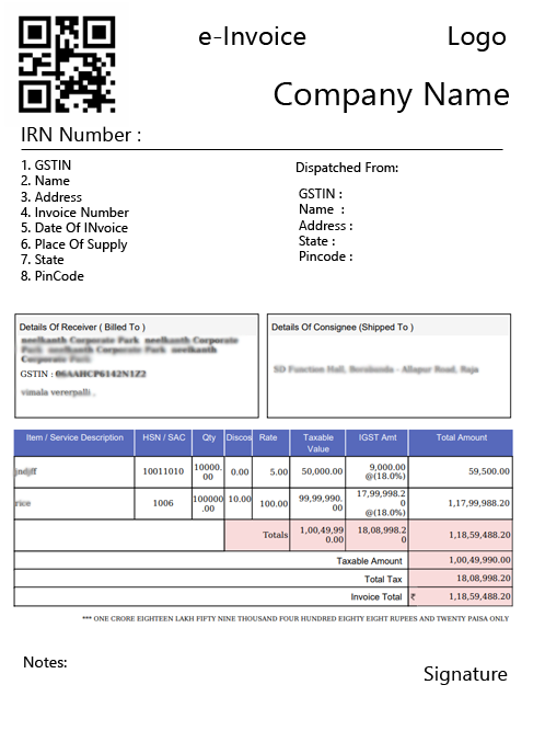 e invoice software gst suvidha kendras